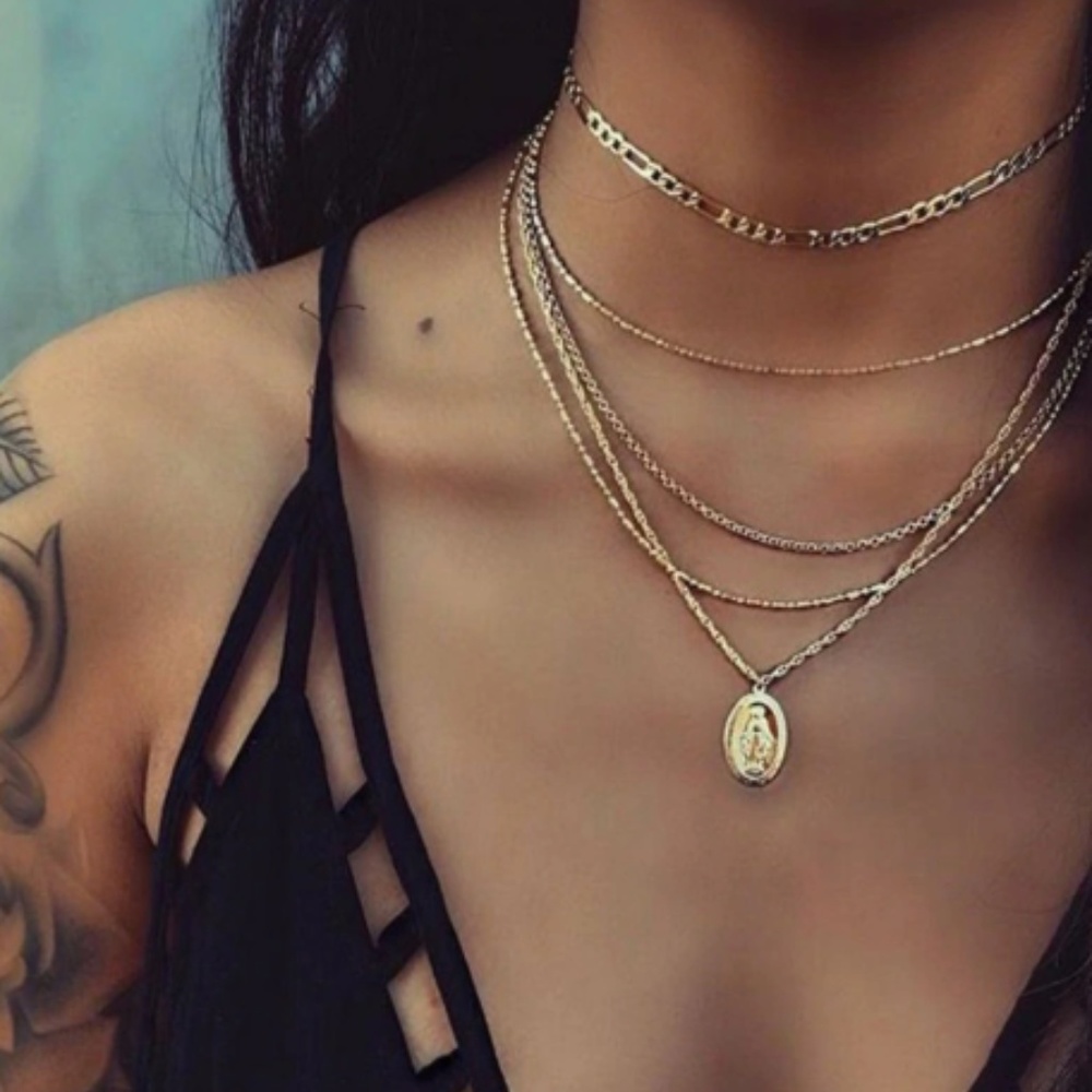 3 for $20 Notre Dame Layered Necklace